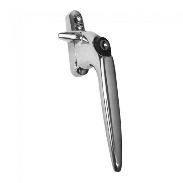21MM KEY LOCKING RIGHT HANDED COCKSPUR WINDOW HANDLE - ALL COLOURS