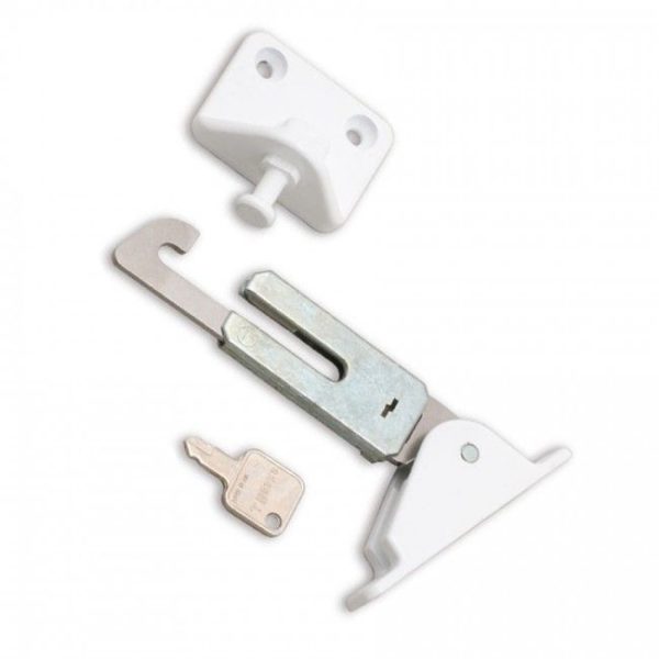 FACE MOUNTED RES-LOK KEY LOCKING WINDOW RESTRICTOR - RIGHT HANDED - ALL SIZES