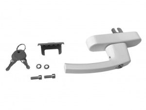 SCHLOSSER TECHNIK TILT & TURN WINDOW HANDLE WITH OPTIONAL FORK OR FLAT PLATE DRIVE - ALL COOLURS