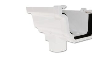 Klassic OGEE  STOP END OUTLET LEFT HAND ALL COLOURS