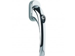 TILT & TURN KEY LOCKING 43MM WINDOW HANDLE - ALL COLOURS