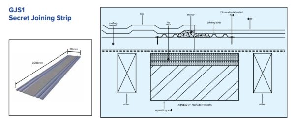 Cromar Secret Wet Bonding Gutter 3mtr Ref GJS1 - Image 3