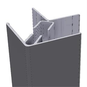 2 Part Corner Trim Slate Grey
