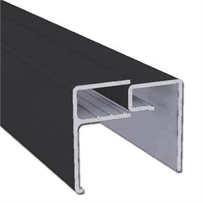 2 Part U-Channel Dark Grey