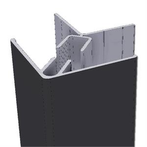 2 Part Corner Trim Dark Grey