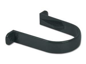 Round Downpipe Clip Anthracite Grey
