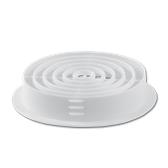 70mm White Circular Soffit Vent