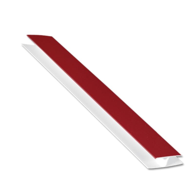 Soffit H-Trim Wine Red