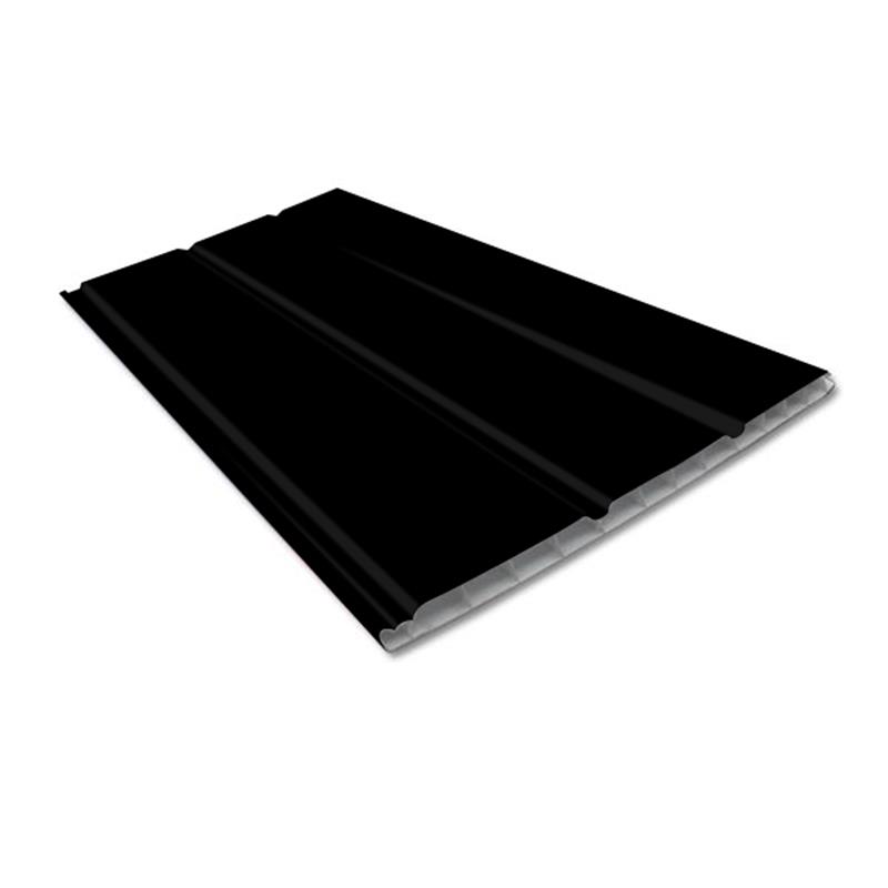9mm Hollow Soffit (Plain Black)