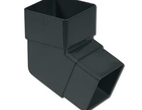 Square Downpipe Offset Bend 112.5 Deg (Anthracite)