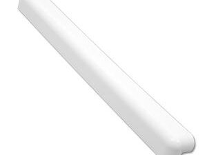 Bullnose Replacement Fascia Corner Ext 500Mm (White)