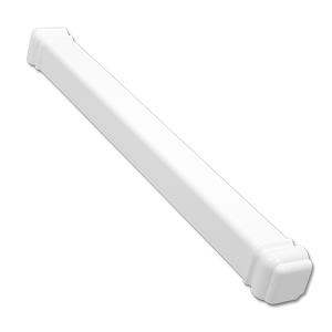 Ogee Replacement Fascia Corner Ext 300Mm (White)