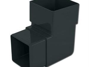 Square Downpipe Offset Bend 92.5 Deg (Anthracite)