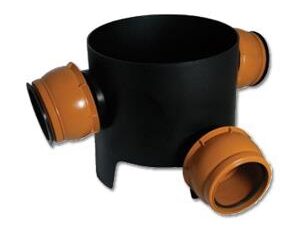 Underground 270Mm 90 Inlet Chamber Base (Allows 0-20 Movement)