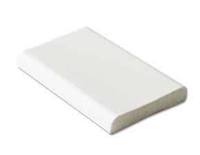 25mm D-Section White