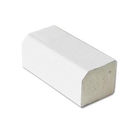 Rectangle Trim Foiled White
