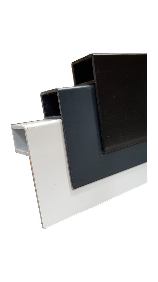 PERMAROOF UPVC EDGE TRIM 65MM X 3.5M